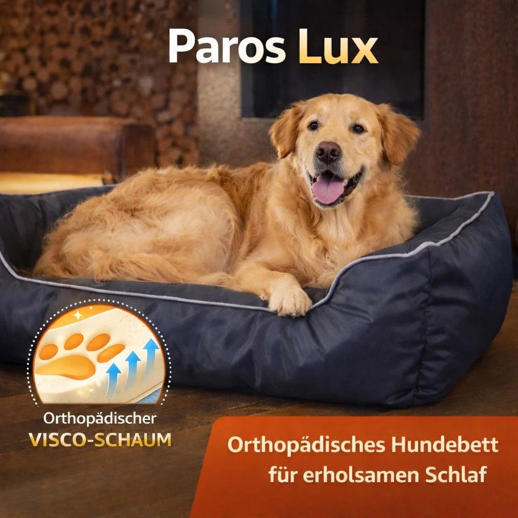 Paros Lux Hundebett Leno Shop