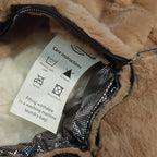 Orthopädisches Hundebett Santorini - isolierendes Wendebett mit Memory Foam, druckentlastend & beidseitig nutzbar für Sommer & Winter (braun)