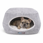 Legowisko dla kota Evia 2 w 1 i legowisko dla kota – przytulne miejsce do spania, ortopedyczne legowisko dla kota z pianką memory