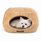 Legowisko dla kota Evia 2 w 1 i legowisko dla kota – przytulne miejsce do spania, ortopedyczne legowisko dla kota z pianką memory