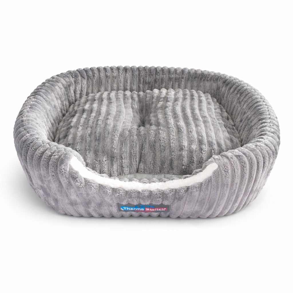 Hundebett & Hundehöhle Evia 2 in 1 – kuscheliger Schlafplatz, orthopädisches Hundebett mit Memoryschaum