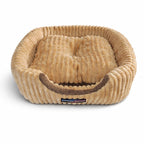 Hundebett & Hundehöhle Evia 2 in 1 – kuscheliger Schlafplatz, orthopädisches Hundebett mit Memoryschaum