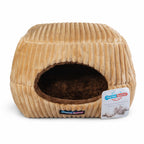 Hundebett & Hundehöhle Evia 2 in 1 – kuscheliger Schlafplatz, orthopädisches Hundebett mit Memoryschaum
