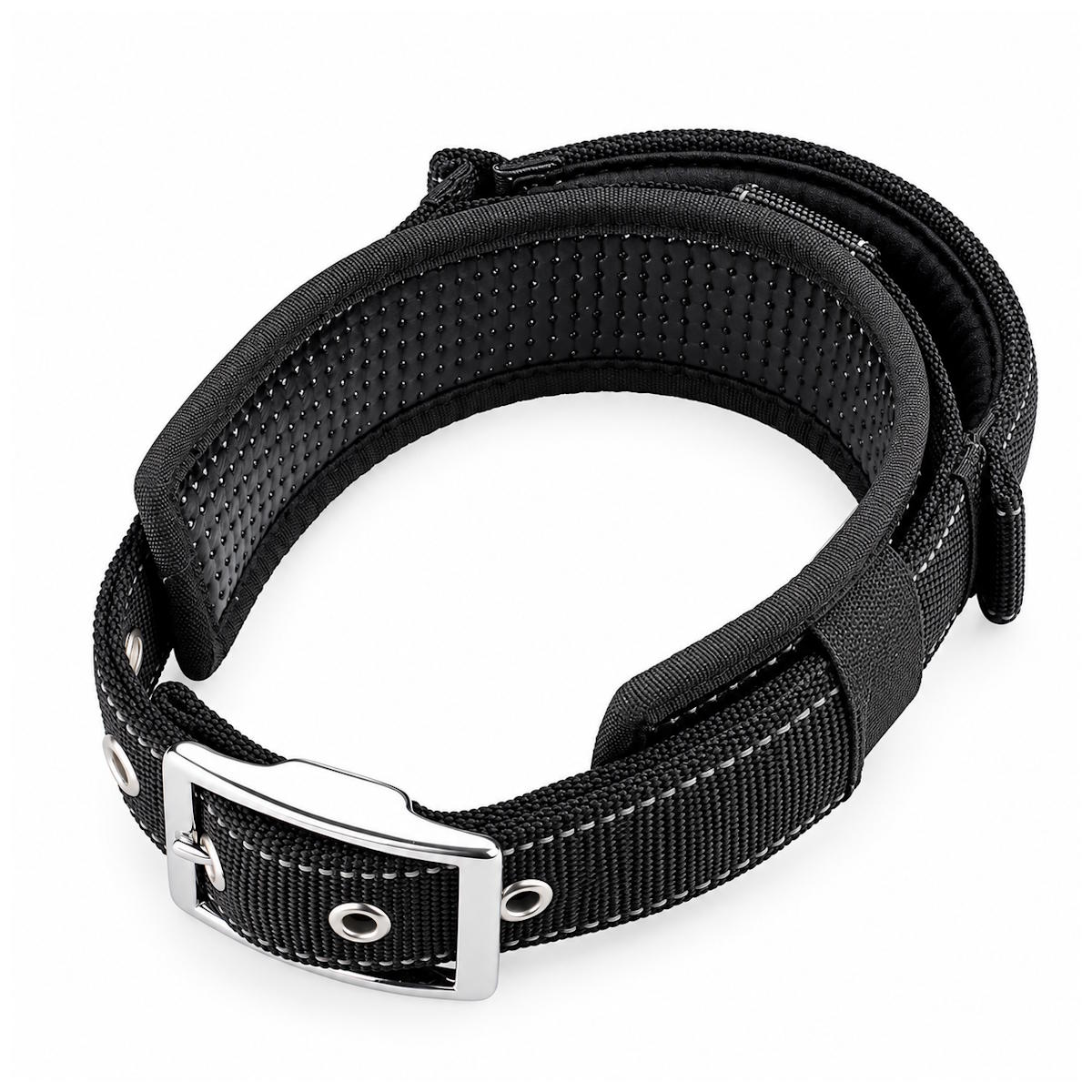 Dog collar with handle - PatentoPet Sport elastic collar